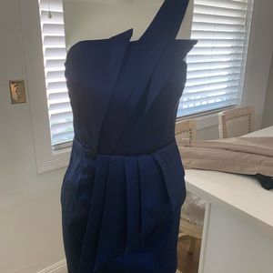 NWT Aqua - blue cocktail/wedding dress - size medium